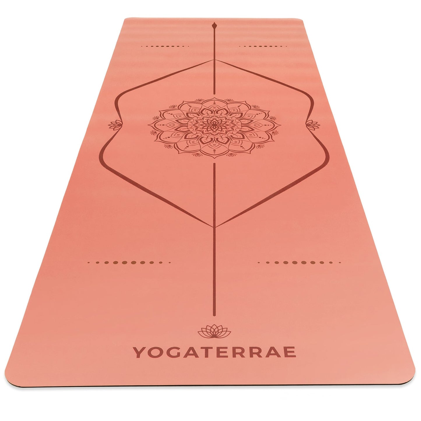 TAPIS DE YOGA MAUNA KEA PÊCHE ABRICOT