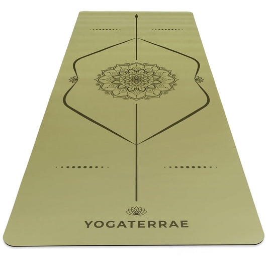 TAPIS DE YOGA MAUNA KEA VERT KAKI