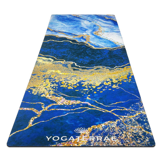 TAPIS DE YOGA SUÉDÉ ET CAOUTCHOUC NATUREL NILA SAMUDRA