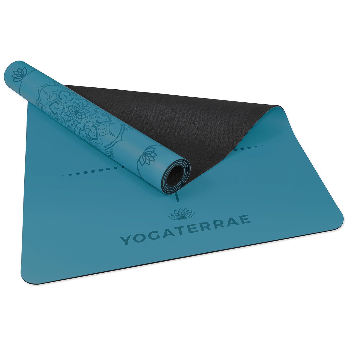 TAPIS DE YOGA MAUNA KEA TURQUOISE BLEU CANARD