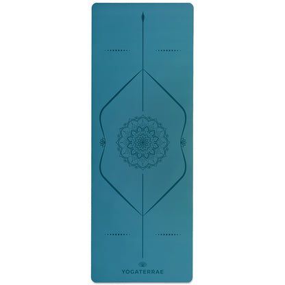 TAPIS DE YOGA MAUNA KEA TURQUOISE BLEU CANARD