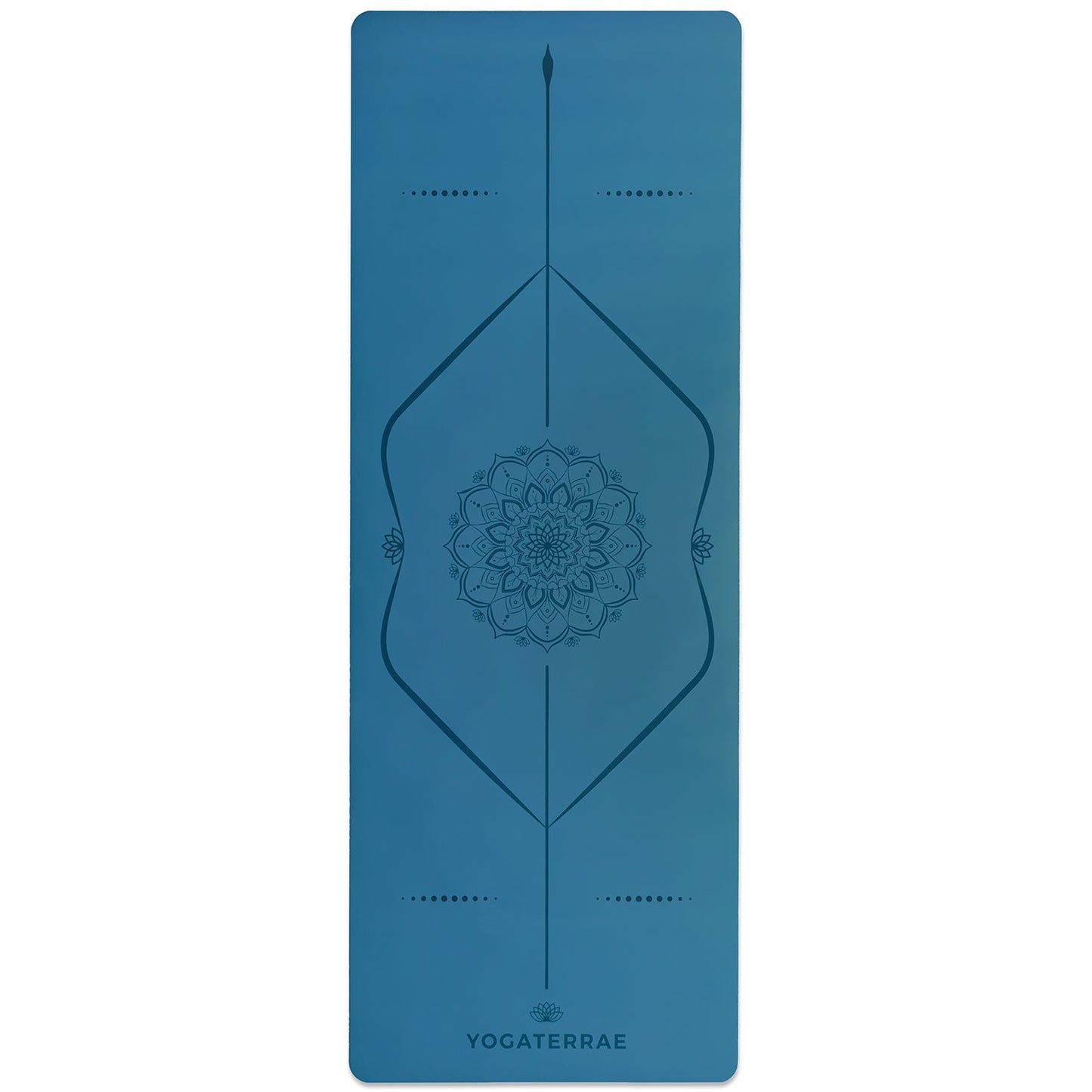 TAPIS DE YOGA MAUNA KEA BLEU POLAIRE