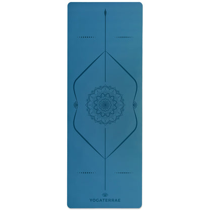 TAPIS DE YOGA MAUNA KEA BLEU POLAIRE