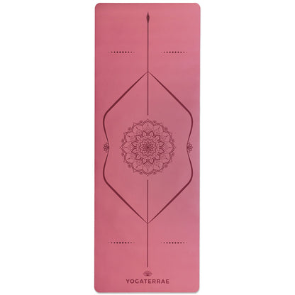 TAPIS DE YOGA MAUNA KEA BORDEAUX VINTAGE