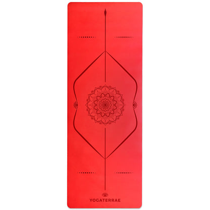 TAPIS DE YOGA MAUNA KEA ROUGE