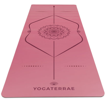 TAPIS DE YOGA MAUNA KEA BORDEAUX VINTAGE