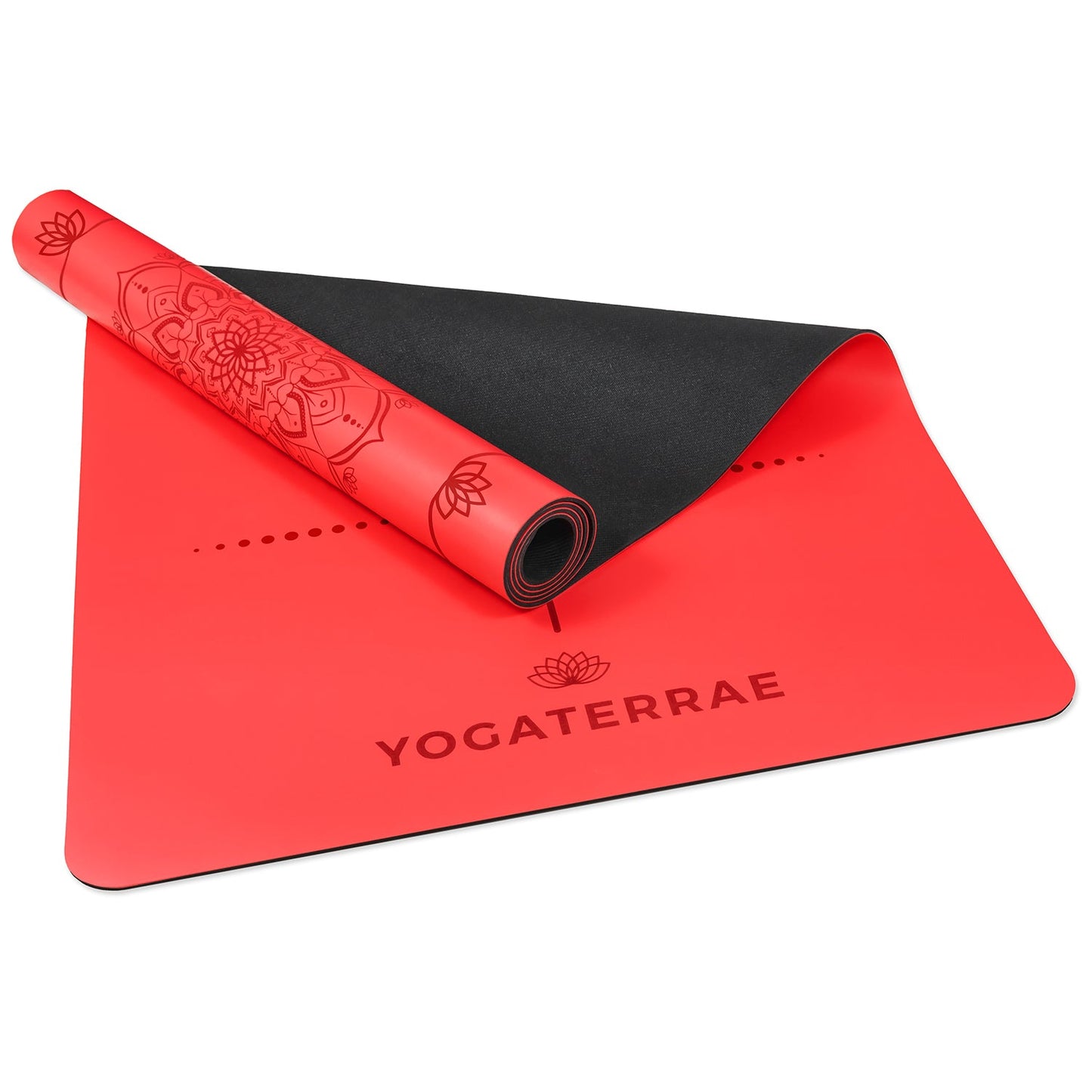 TAPIS DE YOGA MAUNA KEA ROUGE